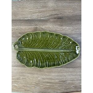 Portugal neuwirth Large Banana Leaf Platter P. 5742 Tropical Serving Party Decor